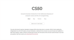 Desktop Screenshot of cs50.org